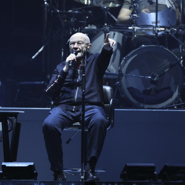 <p>Phil Collins na koncertu&nbsp;2022. godine</p>