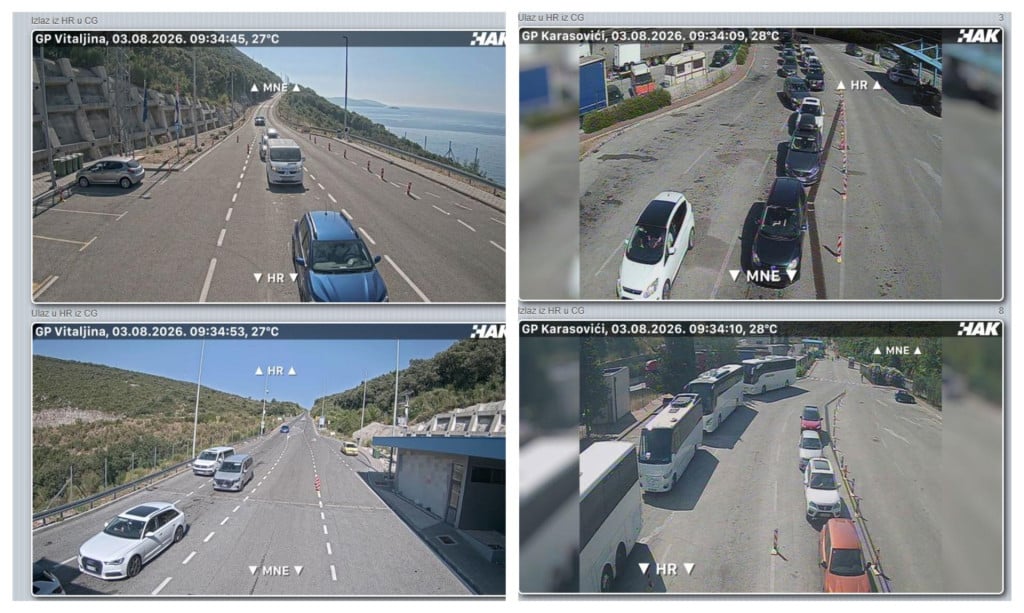 <p>Trenutno stanje na GP Vitaljina i Karasocići</p>