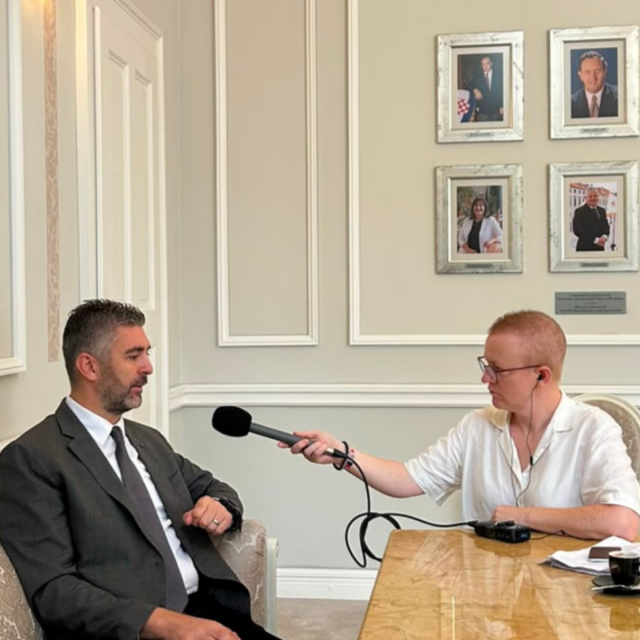 <p>Franković u BBC World Service podcastu</p>