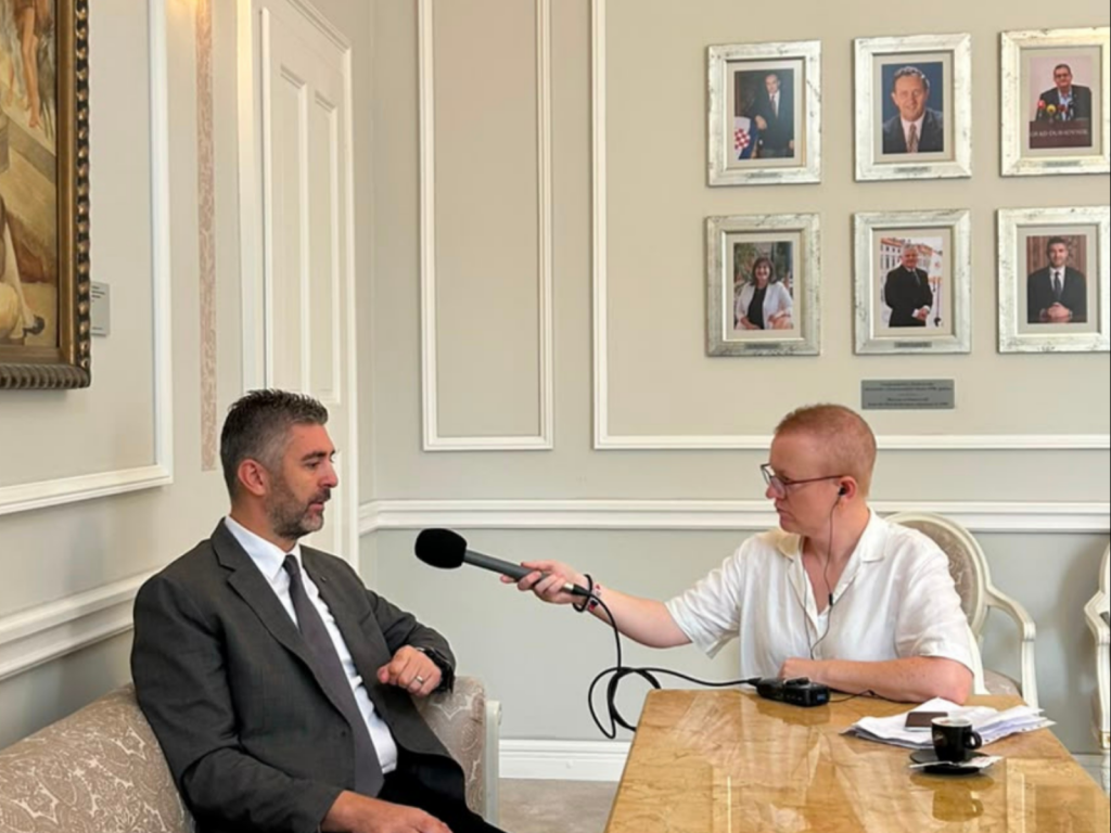<p>Franković u BBC World Service podcastu</p>