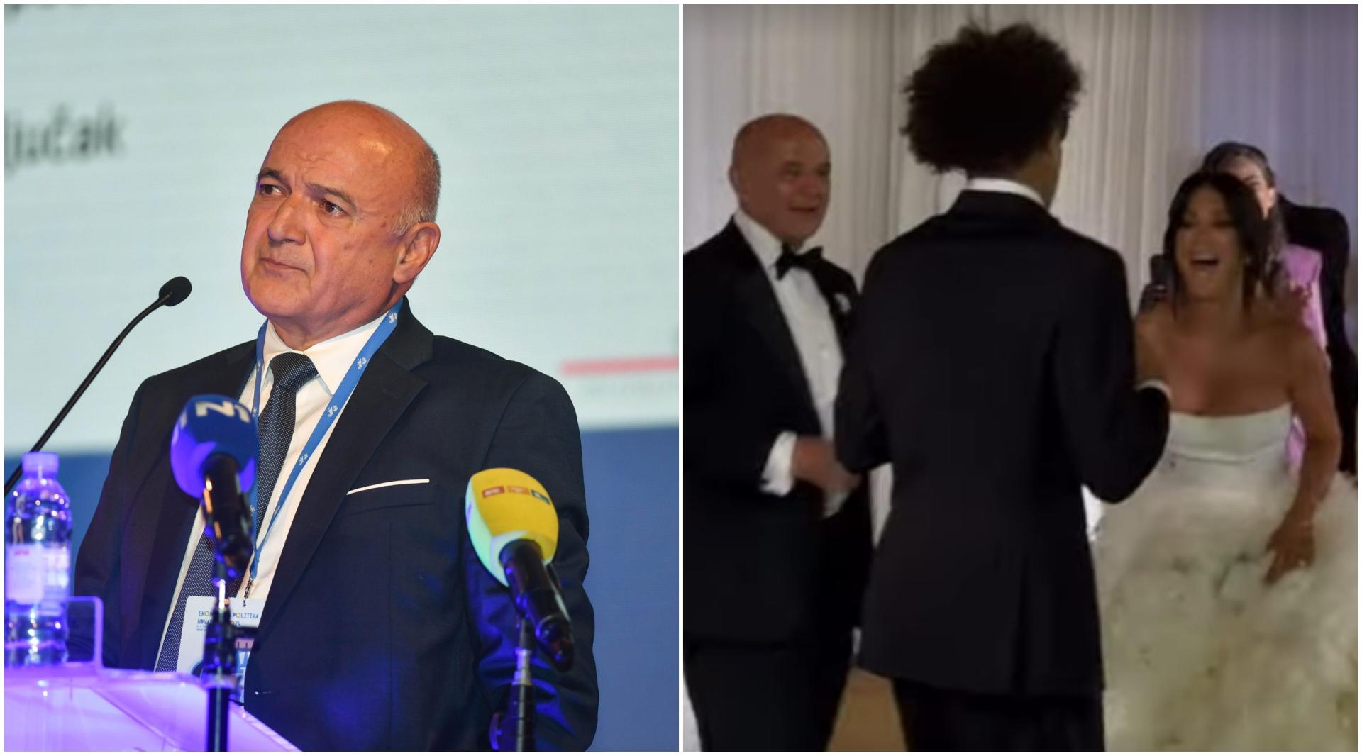 FOTO Nitko nije očekivao ovakvog Ljubu Jurčića: rasplesao se na luksuznom vjenčanju svoje Tije i oduševio uzvanike