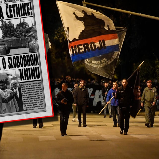 <p>Torcida priprema mimohod u Kninu</p>