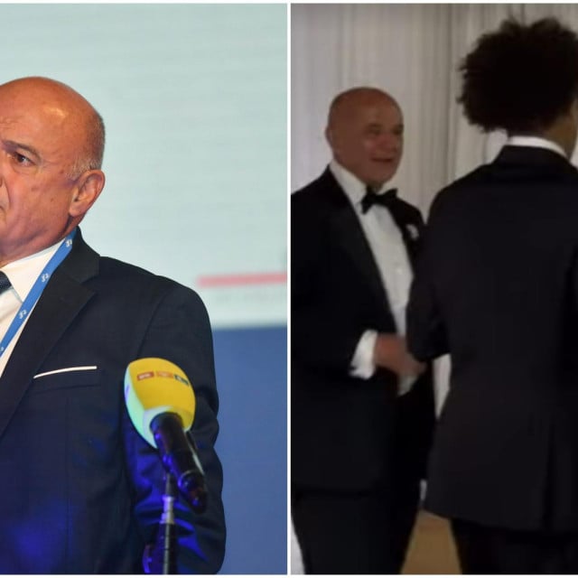 <p>Ljubo Jurčić nije skrivao emocije na vjenčanju svoje pokćerke&nbsp;Tije</p>