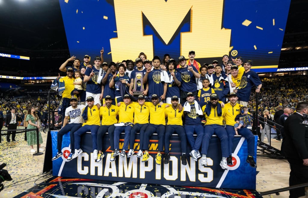 <p>NCAA Finale: Michigan Wolverines nakon pobjede protiv UConna</p>