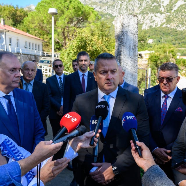 <p>Frano Matusic i&nbsp; Adrijan Vuksanovic u Morinju</p>