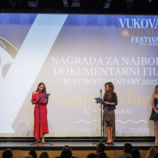 <p>Ovako je bilo na svečanom zatvaranju&nbsp;19. Vukovar Film Festivala</p>