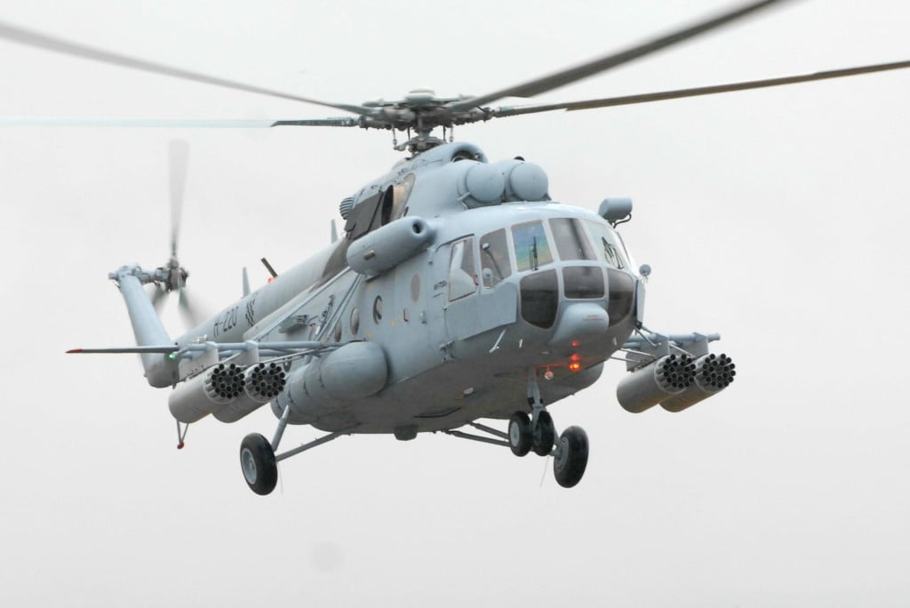<p>&nbsp;helikopter Mi 171 SH</p>
