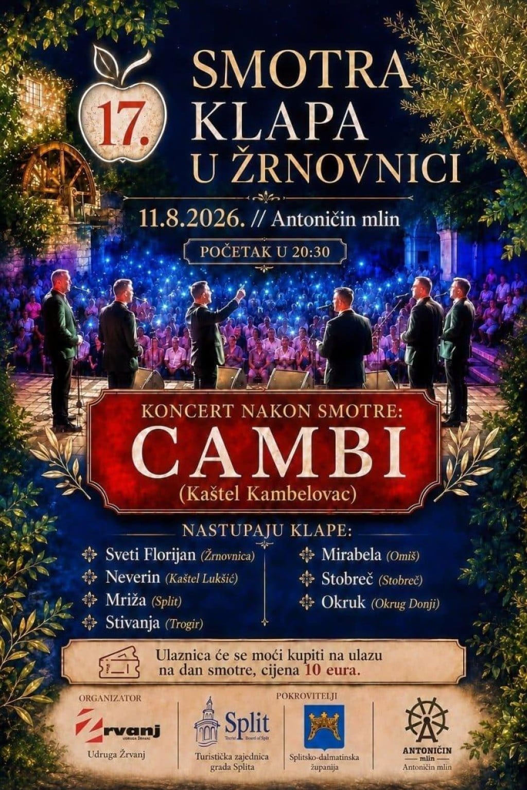<p>Klapski spektakl u Žrnovnici</p>
