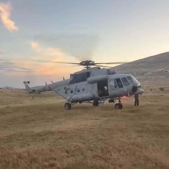<p>Helikopter HRZ-a na Dinari<br>
&nbsp;</p>