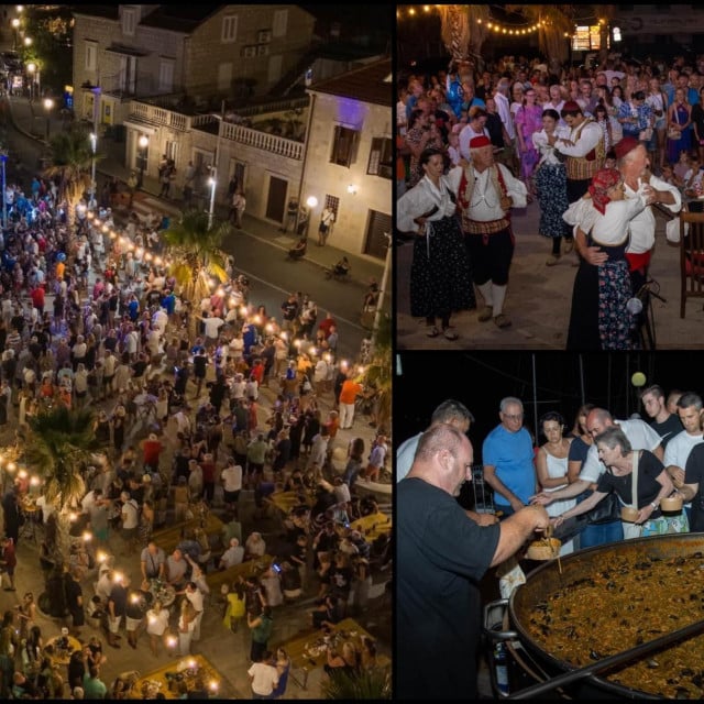 <p>Večer &scaron;koljaka i riba u Slanom, Dubrovačko primorje</p>