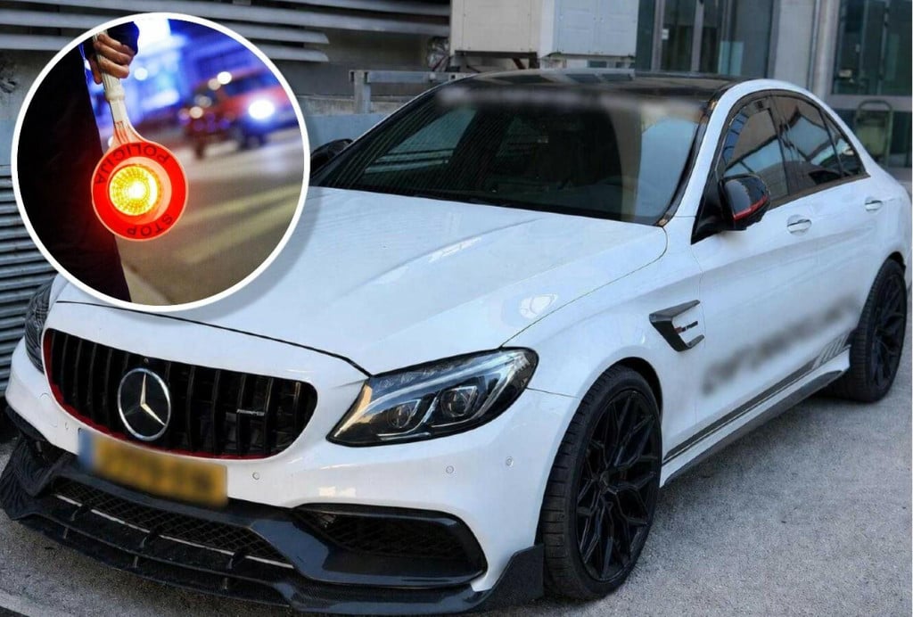 <p>Mercedes kojim je Nizozemac bježao policiji</p>
