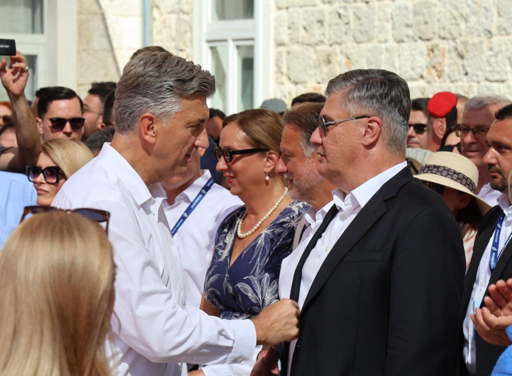 <p>Andrej Plenković i Zoran Milanović</p>