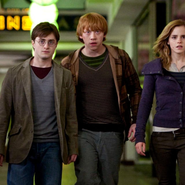 <p>Daniel Radcliffe, Emma Watson i Ruppert Grint</p>