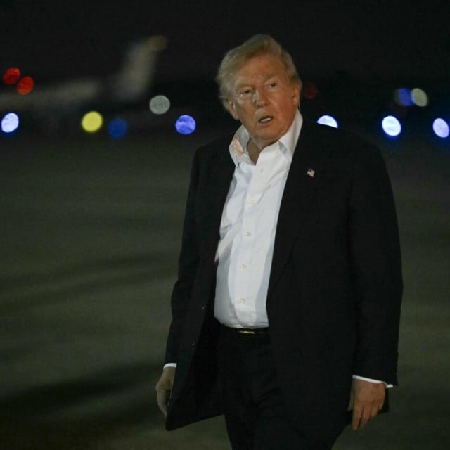 <p>Donald Trump po povratku sa sastanka&nbsp;NATO-a u Turskoj</p>