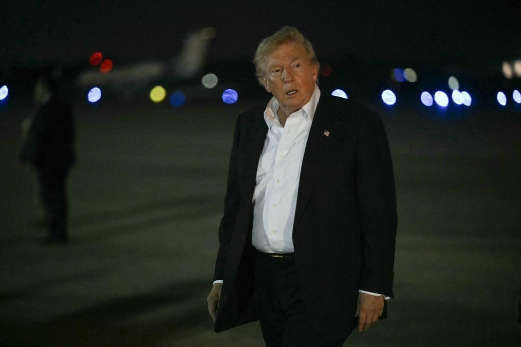 <p>Donald Trump po povratku sa sastanka&nbsp;NATO-a u Turskoj</p>