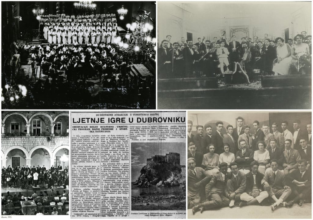 <p>Gradski orkestar Dubrovnik 1955.</p>