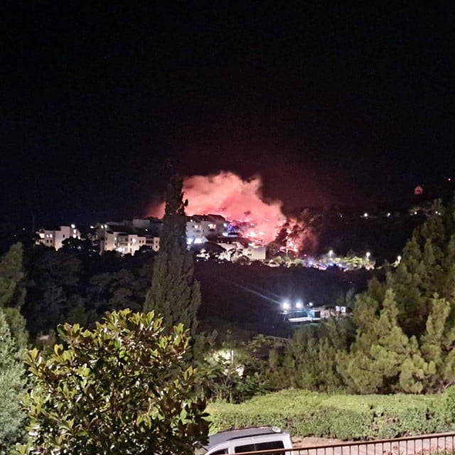 <p>Požar na Gorici</p>