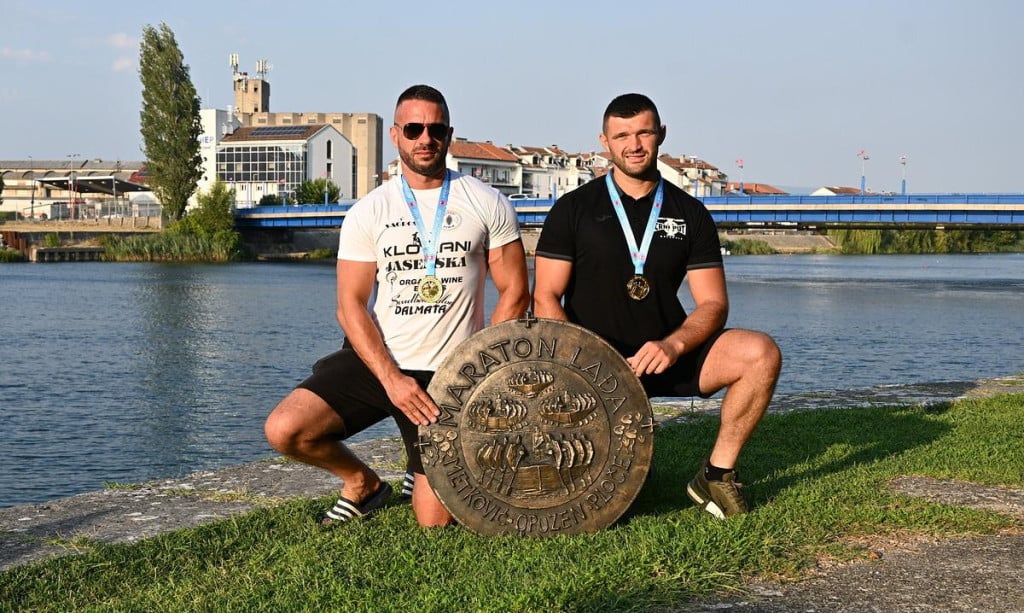 <p>Goran Odak (Gusari Komin) i Dragan Volarević (Crni put)</p>