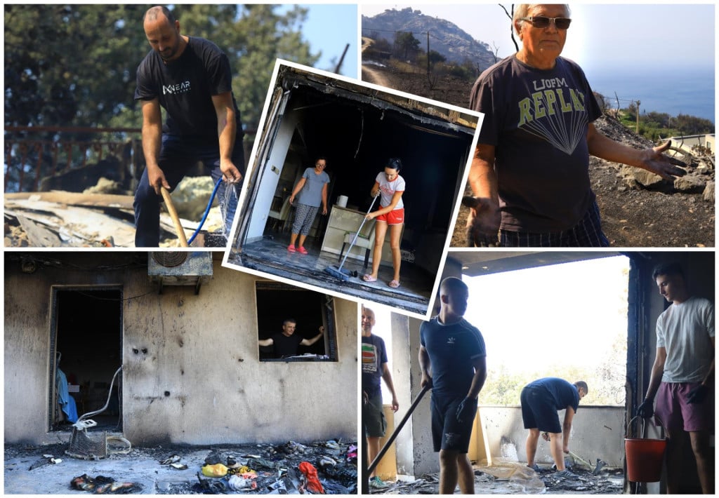 <p>&lsquo;Do&scaron;la je vatra od Imbera, toga tamo brda. Bila mi je familija na večeri, rođaci, mater, sin. Polivali smo sin i ja koliko smo mogli. S gornje strane nije uvatilo. Kad se samo sitin kako se ovo gradilo, sve na ruke...&lsquo;</p>
