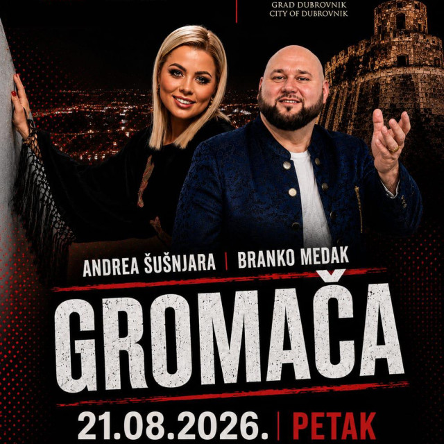 <p>Andrea &Scaron;u&scaron;njara i Branko Medak nastupaju na Gromači</p>