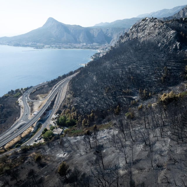 <p>Omis, 150826.<br>
Opozareno podrucje u Omisu.<br>