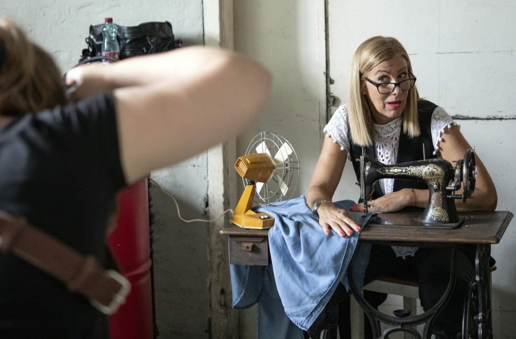 <p>Mirna Zidarić u nesvakida&scaron;njoj ulozi na seminaru Fotosofia Damira Hoyke</p>