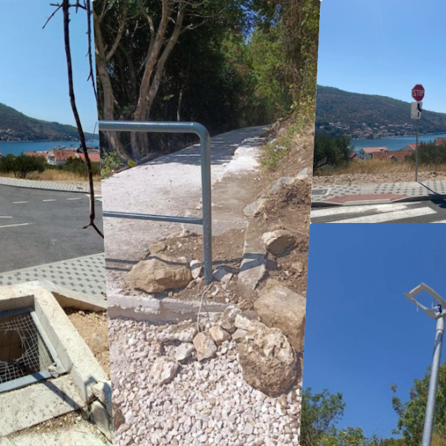 <p>Devastirana komunalna infrastruktura na Tamariću</p>