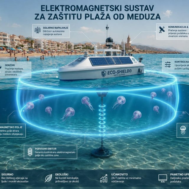 <p><strong>Elektromagnetska za&scaron;tita od meduza</strong></p>