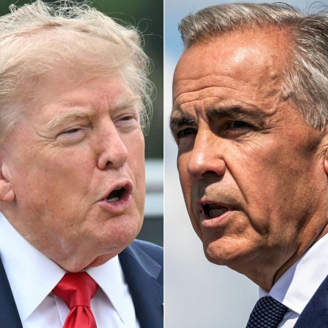 <p>Trump i Carney</p>