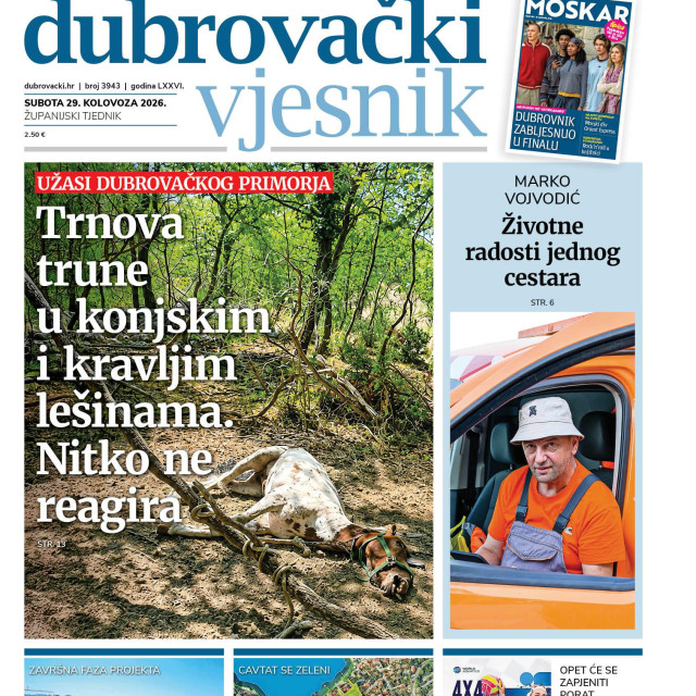 <p>Naslovnica novog broja Duborvačkog vjesnika</p>