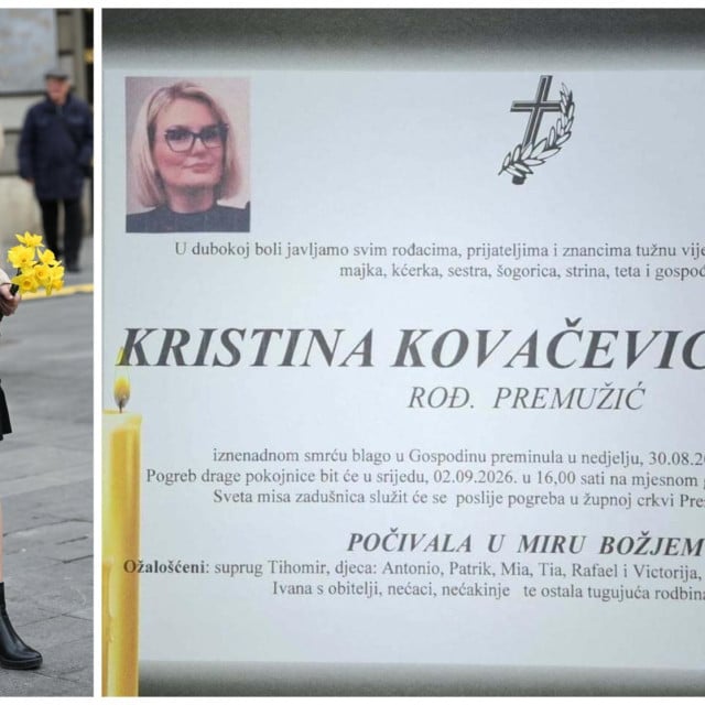 <p>Kristina je imala samo 38 godina i iza sebe je ostavila &scaron;estero djece</p>