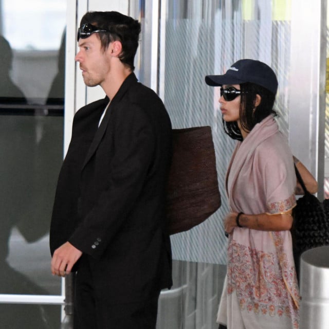 <p>Harry Styles i Zo&euml; Kravitz</p>