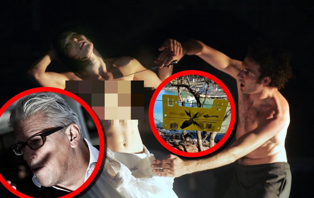 <p>Belgijski umjetnik Jan Fabre i scena iz njegove predstave, te sporna električna ograda</p>