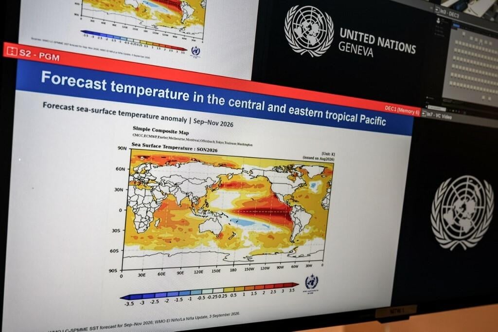 <p>Svjetska meteorolo&scaron;ka organizacija objavila je najnovije podatke o El Ni&ntilde;u, koji pokazuju da bi mogao biti najjači u posljednjih vi&scaron;e od 70 godina te potrajati najmanje do veljače 2027. godine</p>