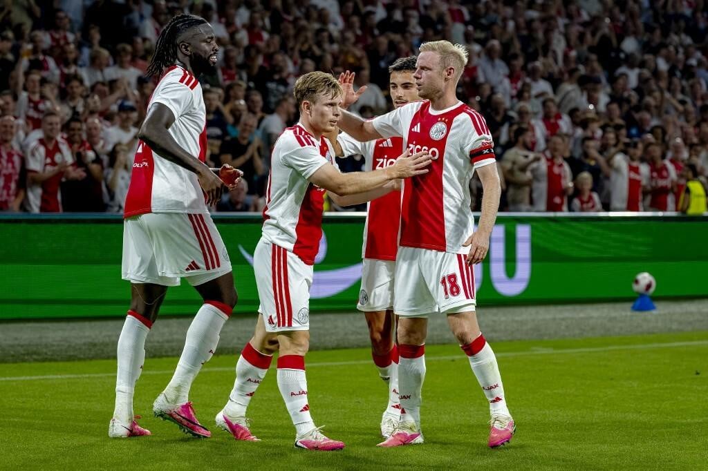 <p>Igrači Ajaxa</p>
