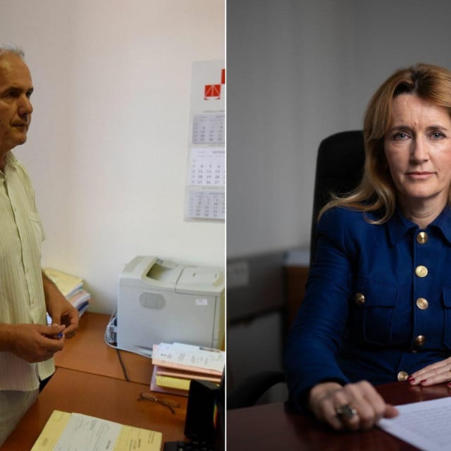 <p>Ivan Marković i jedna od sutkinja protiv kojih je pokrenuo postupak - Jadranka Nižić-Pero&scaron;</p>