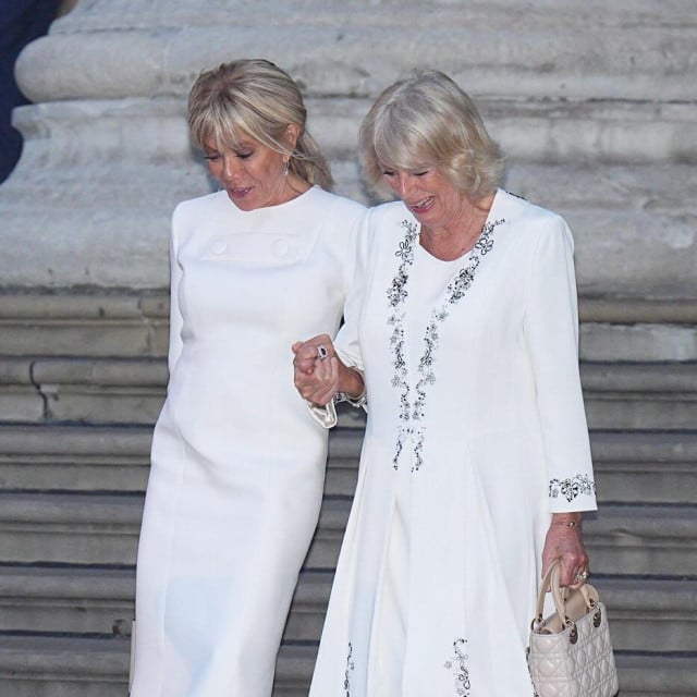 <p>Brigitte Macron i&nbsp;kraljica&nbsp;Camilla&nbsp;</p>