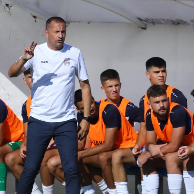 <p>Goran Galov, trener Neretve</p>