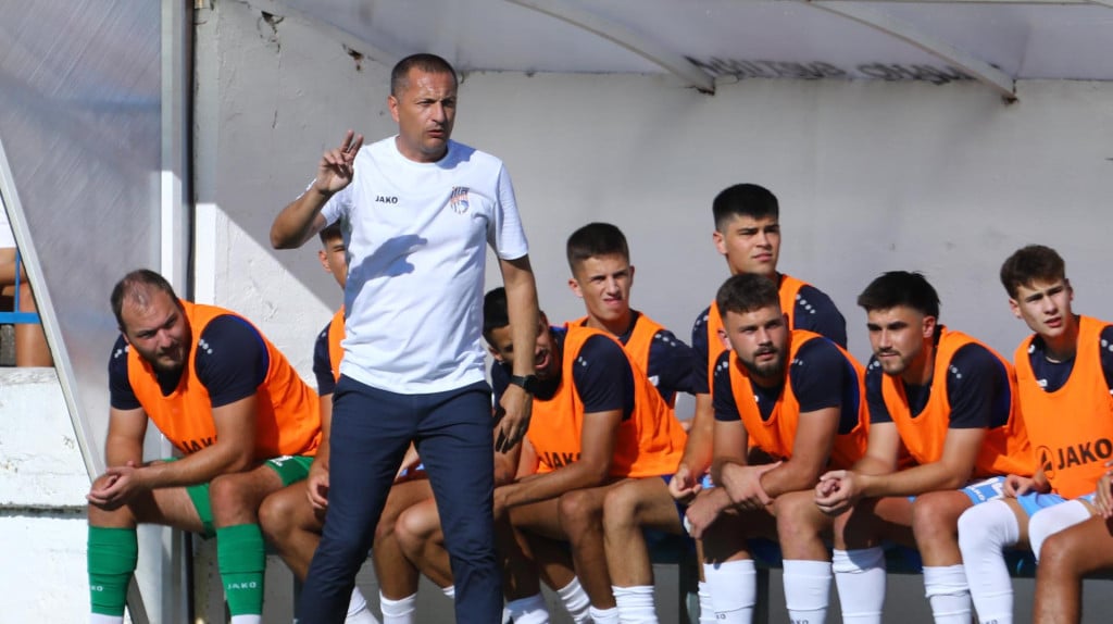<p>Goran Galov, trener Neretve</p>
