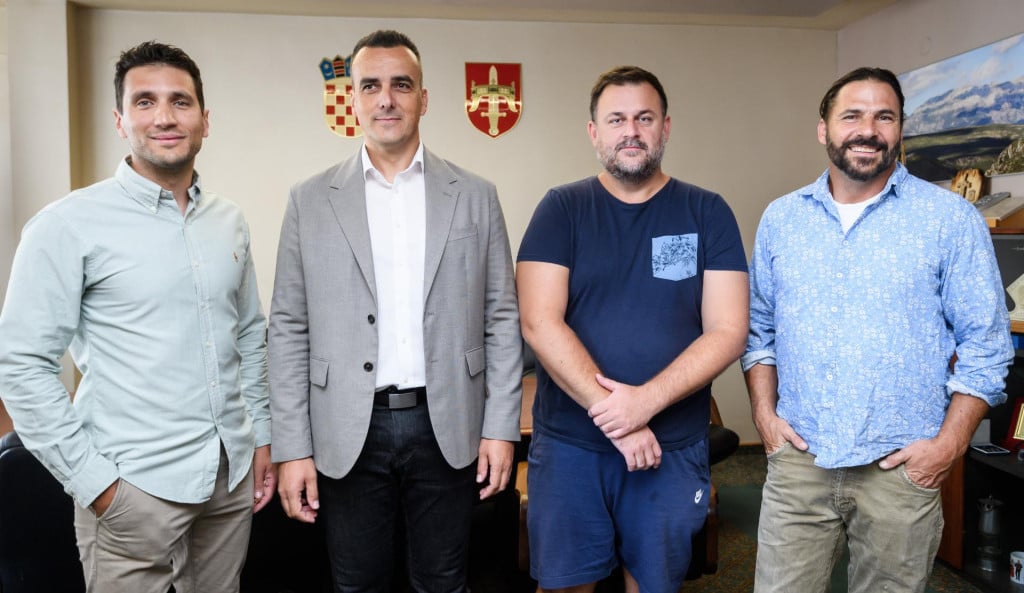 <p>Nikola Baraka, Pa&scaron;ko Rakić, Dean Kotiga i&nbsp;Hazen Audel</p>
