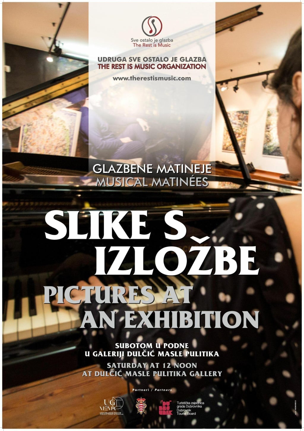 <p>Novo izdanje ciklusa glazbenih matineja pod nazivom Slike s izložbe u Galeriji Dulčić Masle Pulitika</p>