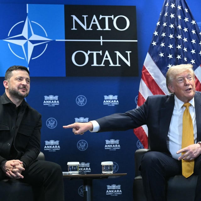 <p>Volodimir Zelenski i Donald Trump</p>