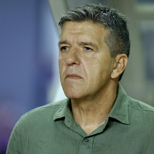 <p>Trener Slaven Belupa Silvijo Čabraja</p>