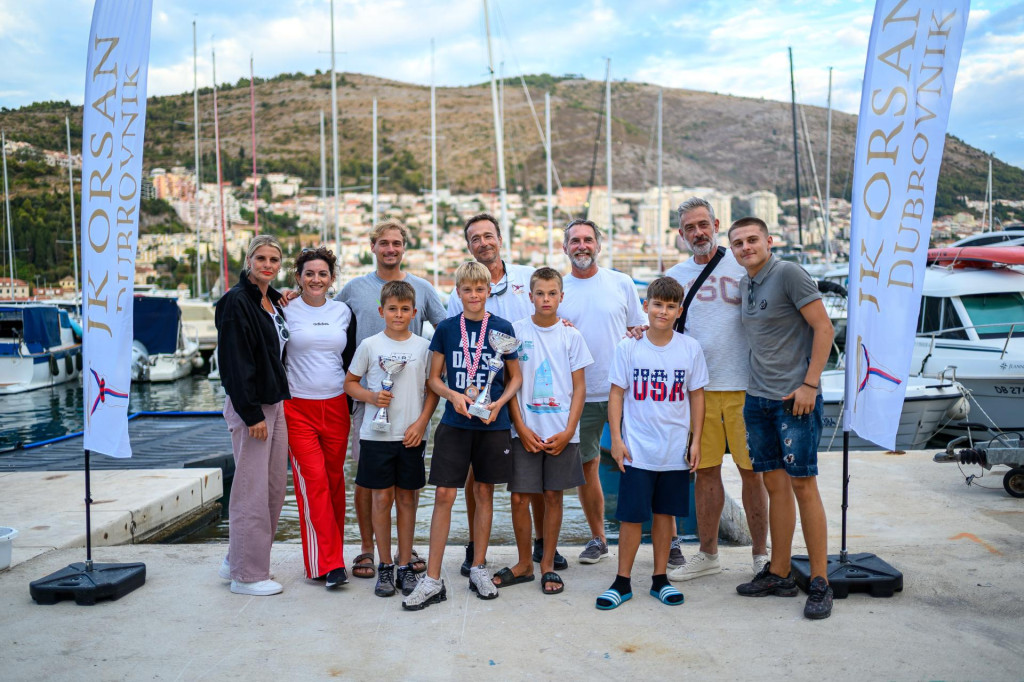 <p>Dubrovnk, 140926. Docek jedrilicara sa drzavnog prvenstva Hrvatske za klasu Optimist u JK Orsan.
