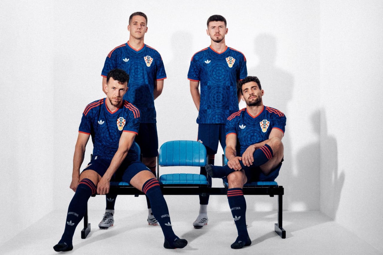 Photo: slobodnadalmacija.hr Adidas Unveils New Croatia National Team Kits Featuring Glagolitic Script and Lace Motifs