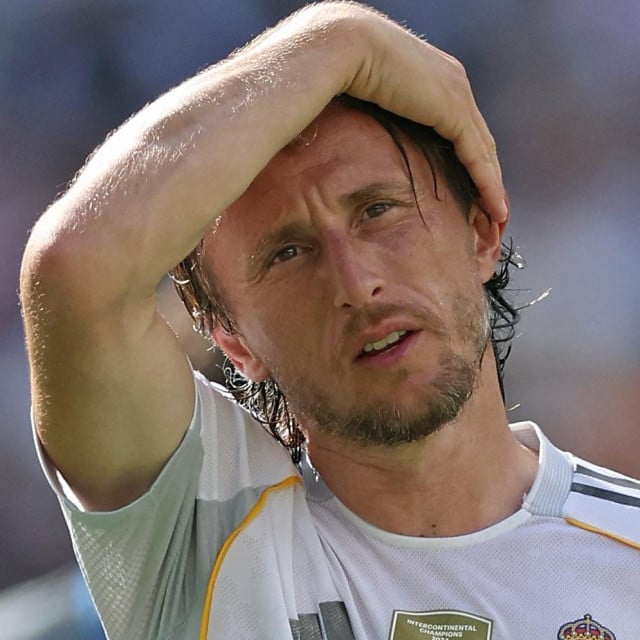 <p>Luka Modrić u dresu Reala</p>