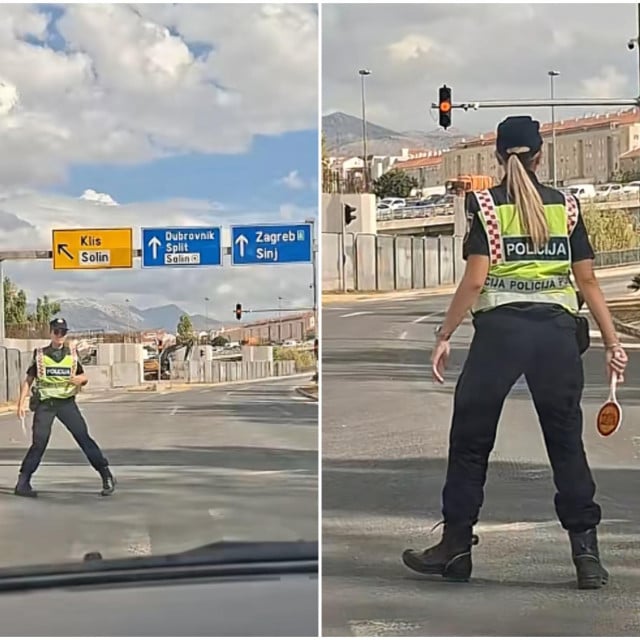 <p>Policajka na &Scaron;irini</p>