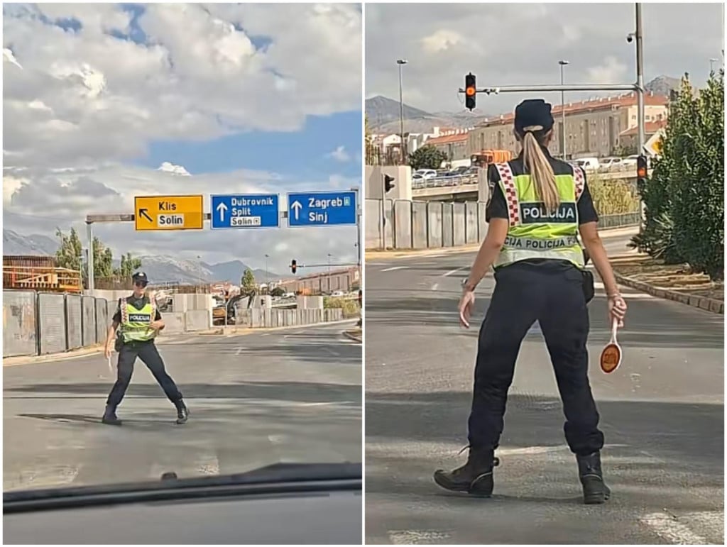 <p>Policajka na &Scaron;irini</p>