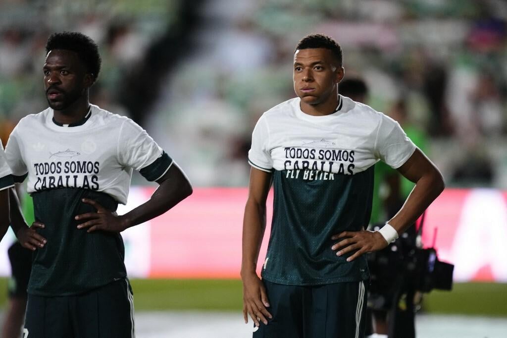 <p>Vinicius Junior i Kylian Mbappe</p>