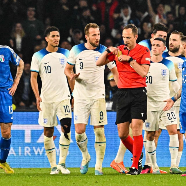 <p>Jovanović je u Napulju sudio dvoboj Italije i Engleske u kvalifikacijama za Euro&nbsp;2024</p>